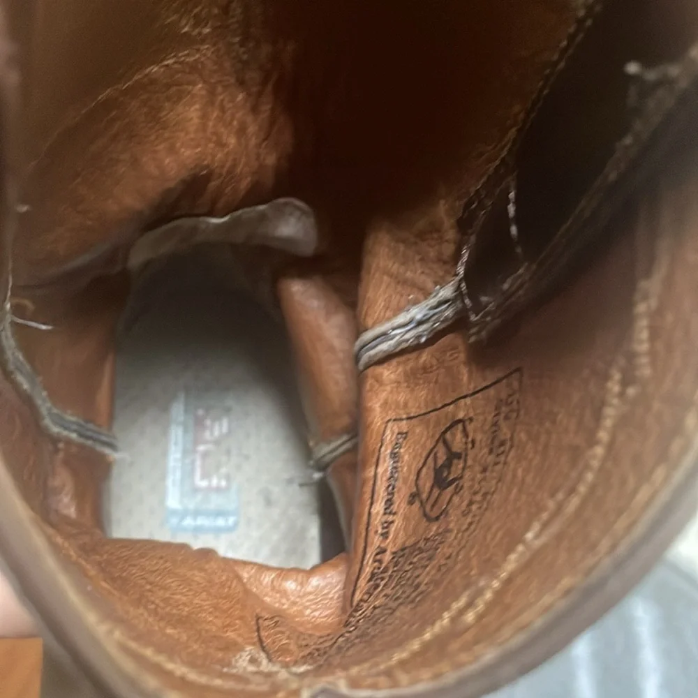 Ariat Leather Boots Size 8D